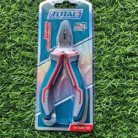 Kìm điện mini Total THTMN156 115mm - Dụng cụ cầm tay chống gỉ, thiết kế nhỏ gọn cho thợ điện và gia đình