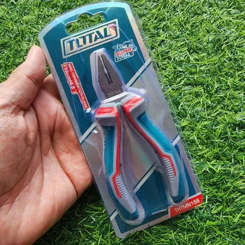 Kìm điện mini Total THTMN156 115mm - Dụng cụ cầm tay chống gỉ, thiết kế nhỏ gọn cho thợ điện và gia đình
