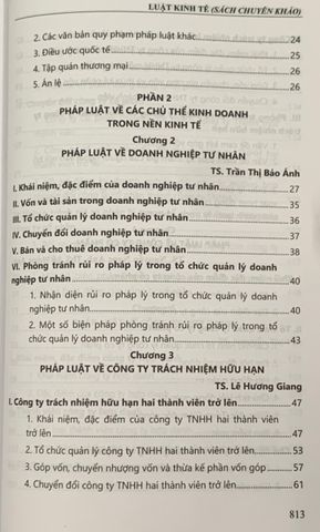 Sách Luật Kinh Tế (Tái bản 2023) - NXB Tư Pháp, Cập Nhật Pháp Luật Mới, 832 Trang, Tài Liệu Hữu Ích Cho Doanh Nhân và Quản Lý