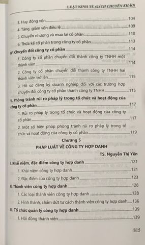Sách Luật Kinh Tế (Tái bản 2023) - NXB Tư Pháp, Cập Nhật Pháp Luật Mới, 832 Trang, Tài Liệu Hữu Ích Cho Doanh Nhân và Quản Lý