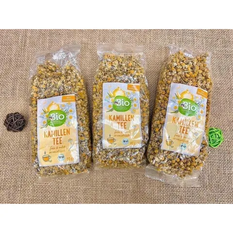 Trà Hoa Cúc Hữu Cơ Nguyên Bông 60g - Giải Tỏa Căng Thẳng, Thanh Lọc Cơ Thể, Hỗ Trợ Ngủ Ngon - Hàng Đức Chính Hãng