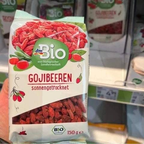 Hạt Kỷ Tử Hữu Cơ DM Bio 150gr - Sản Phẩm Thiên Nhiên từ Đức, Bổ Sung Dưỡng Chất Cho Mọi Món Ăn, Tốt Cho Sức Khỏe
