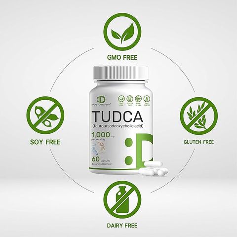 Viên Uống Tudca 1000 mg Deal Supplement Hỗ Trợ Chức Năng Gan Tăng Cường Sức Khoẻ (Hộp 60 viên) - YoungFit