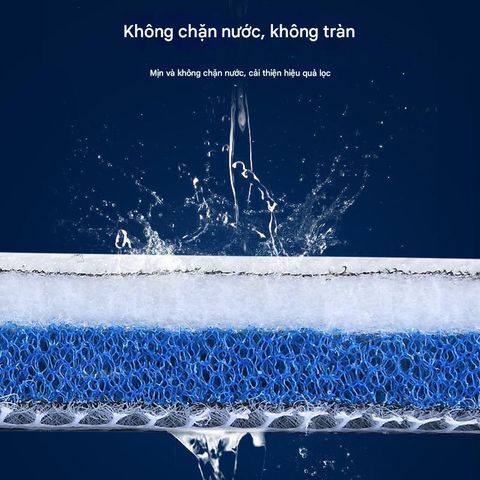 Tấm Lọc Bể Cá 8D – Lọc Siêu Sạch Với 8 Lớp Chống Cặn Đặc Biệt, Phù Hợp Cho Bể Cá Cảnh và Thủy Sinh
