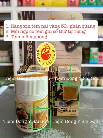 Viên uống Ganoderma Huo Luo Đan - Linh Chi Hoạt Lạc Đan, Hỗ trợ Giảm Đau Nhức Xương Khớp - Hộp 34 Viên Chính Hãng Malaysia