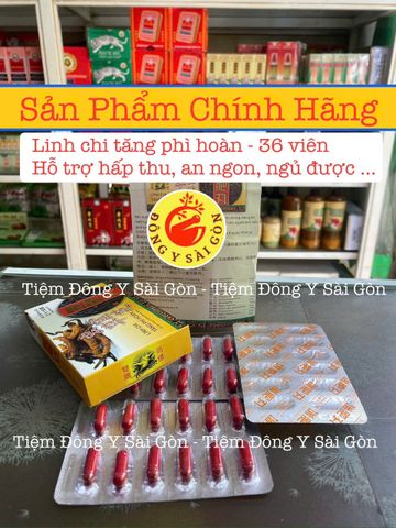 Linh Chi Tăng Phì Hoàn 36 Viên - Thực Phẩm Chức Năng Hỗ Trợ Tăng Cân và Cải Thiện Sức Khỏe, Nhập Khẩu Chính Hãng Malaysia