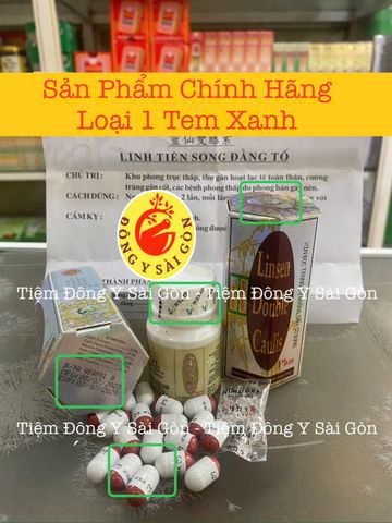 Viên uống Linh Tiên Song Đằng Tố Malaysia - Hỗ trợ Gout, Đau Nhức Xương Khớp - Hộp 20 Viên Hàng Xịn Tem Xanh