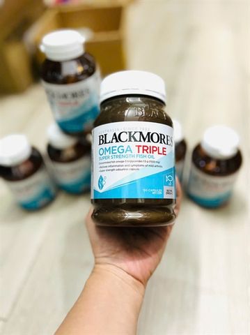 Blackmores Omega triple concentration fish oil 150 capsules