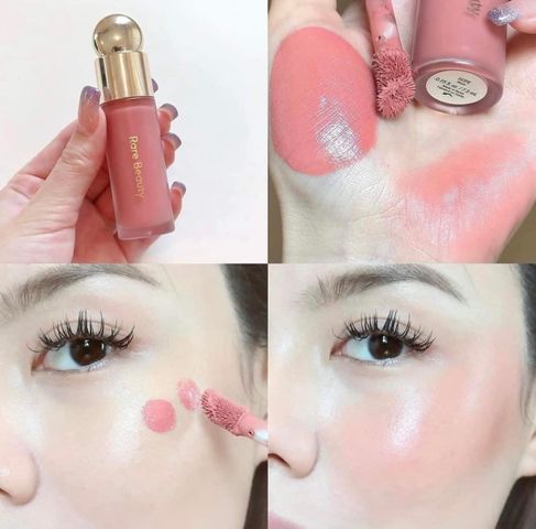 Rare Beauty Son Má Hồng Lỏng Tươi Sáng 3.2ml - Giúp Da Tươi Mới, Nhiều Màu Sắc Cho Phong Cách Trang Điểm Tự Nhiên