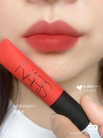 Son Kem Nars Air Matte Lip Color #Feisty - Son Môi Lì Đẹp Mắt, Thiết Kế Sang Trọng, Độ Bám Màu Tốt, Mỹ Phẩm Chất Lượng Cao