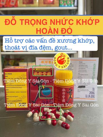 Đỗ Trọng Nhức Khớp Hoàn Taiwan - Thực phẩm chức năng giảm đau nhức xương khớp, thoái hóa hiệu quả, hàng mới bổ sung sức khỏe