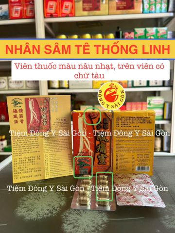 Nhân Sâm Tê Thống Linh Malay 20 Viên Hỗ Trợ Giảm Đau Nhức Xương Khớp - Sản Phẩm Chính Hãng 100%