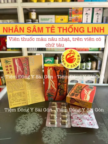 Nhân Sâm Tê Thống Linh Malay 20 Viên Hỗ Trợ Giảm Đau Nhức Xương Khớp - Sản Phẩm Chính Hãng 100%
