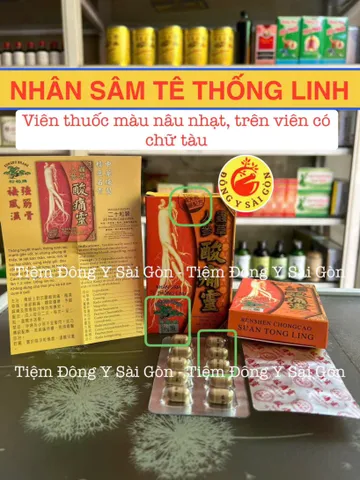 Nhân Sâm Tê Thống Linh Malay 20 Viên Hỗ Trợ Giảm Đau Nhức Xương Khớp - Sản Phẩm Chính Hãng 100%