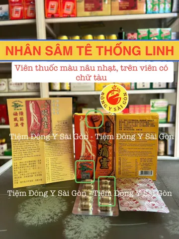 Nhân Sâm Tê Thống Linh Malay 20 Viên Hỗ Trợ Giảm Đau Nhức Xương Khớp - Sản Phẩm Chính Hãng 100%