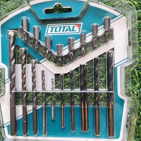Bộ Mũi Khoan và Vặn Vít 19 Chi Tiết Total TACSDB1901 - Đa Năng, Bền Bỉ, Dụng Cụ Cầm Tay Chuyên Dụng Cho Gia Đình và Thợ Chuyên Nghiệp