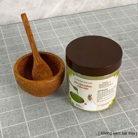 Combo 2 Hũ Bột Tắm Trắng Thảo Mộc và Cafe 350G - Làm Sáng Da, Mịn Da, Tự Nhiên, Sạch Da, Made in Vietnam