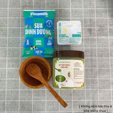 Bộ sản phẩm 2 Hũ Bột Tắm Trắng Thảo Mộc 700g - Dưỡng Da Body Thiên Nhiên, Giúp Trắng Sáng Da