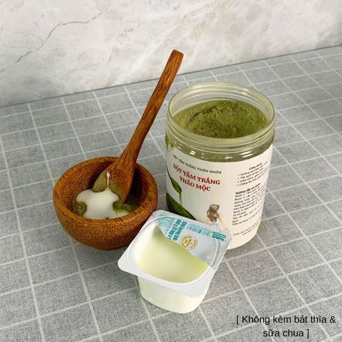 Bột Tắm Trắng Thảo Mộc 500g - Sản Phẩm Dưỡng Da Thiên Nhiên Chất Lượng Cao, Tặng 1 Bịch Hấp Dẫn