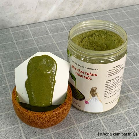 Bột Tắm Trắng Thảo Mộc 500g - Sản Phẩm Dưỡng Da Thiên Nhiên Chất Lượng Cao, Tặng 1 Bịch Hấp Dẫn