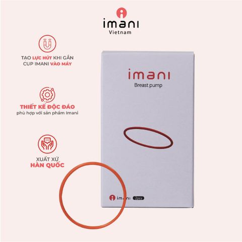 Vòng Cao Su IMANI Thay Thế Máy Hút Sữa - Phụ Kiện Silicon An Toàn, Chất Lượng Cao Từ Hàn Quốc