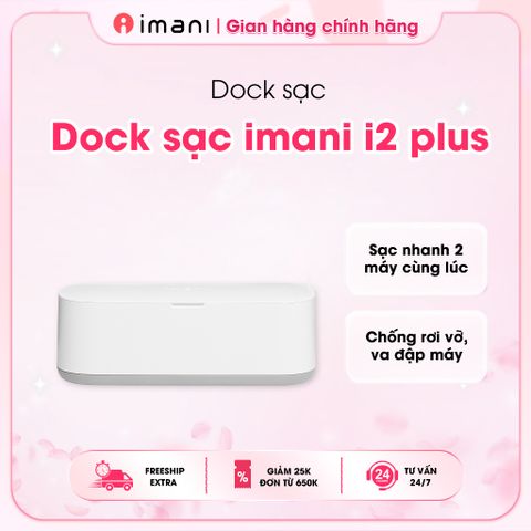 Dock Sạc Nhanh Cho Máy Hút Sữa Imani I2, I2 Plus - Sạc Cùng Lúc 2 Thiết Bị, Chất Lượng Hàn Quốc, An Toàn Cho Mẹ Và Bé