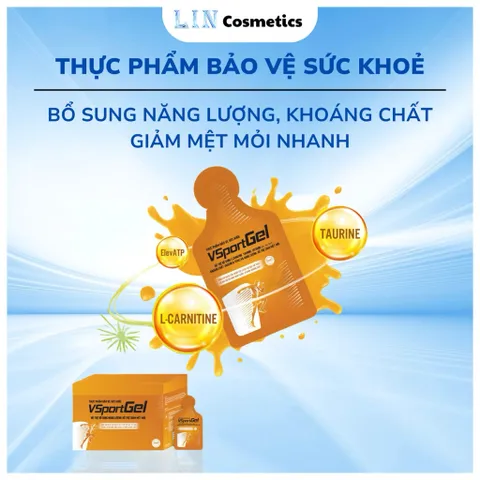 Gel Bổ Sung Năng Lượng Nhanh VSport 15g - Thực Phẩm Chức Năng Dành Cho Người Chơi Thể Thao và Người Cần Tỉnh Táo