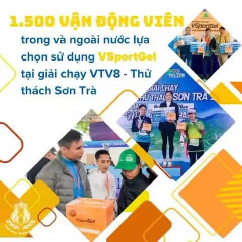 Gel Bổ Sung Năng Lượng Nhanh VSport 15g - Thực Phẩm Chức Năng Dành Cho Người Chơi Thể Thao và Người Cần Tỉnh Táo