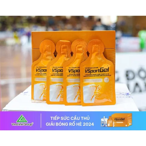 Gel Bổ Sung Năng Lượng Nhanh VSport 15g - Thực Phẩm Chức Năng Dành Cho Người Chơi Thể Thao và Người Cần Tỉnh Táo