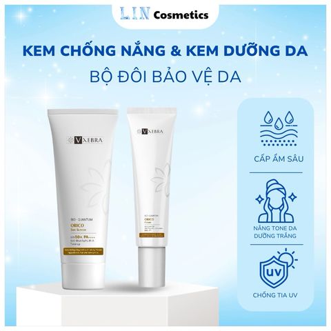 Combo Kem Dưỡng và Kem Chống Nắng Vxebra Orico - Phục Hồi Da Mịn Màng, Rạng Rỡ và Bảo Vệ Tia UV Cho Da Susu Tươi Sáng