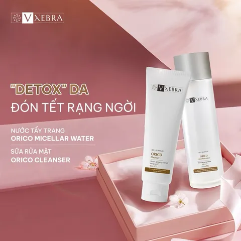 Combo Dưỡng Da Sạch Sâu - Nước Tẩy Trang Orico Micellar Water & Sữa Rửa Mặt Orico Cleanser Cho Da Nhạy Cảm, Không Cồn, An Toàn