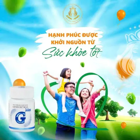 Thực phẩm chức năng Gencel Max 30 viên - Tăng cường sức đề kháng và hệ miễn dịch, hỗ trợ sức khỏe tổng thể