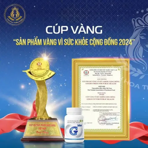 Thực phẩm chức năng Gencel Max 30 viên - Tăng cường sức đề kháng và hệ miễn dịch, hỗ trợ sức khỏe tổng thể