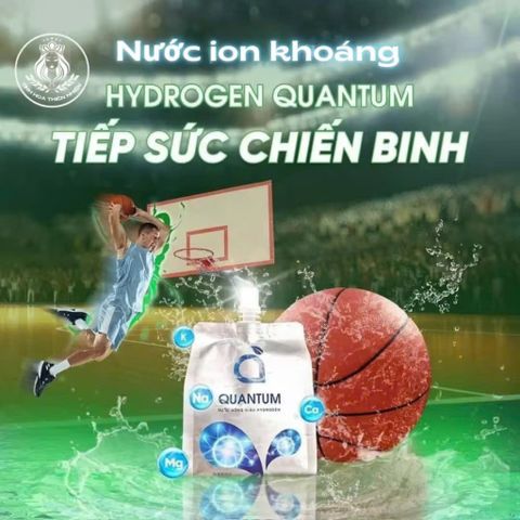 Nước Uống Ion Kiềm Bù Khoáng Điện Giải Quantum 350ml - Bổ Sung Khoáng Chất & Hỗ Trợ Cân Bằng Cơ Thể, Tăng Cường Sức Khỏe