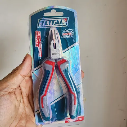 Kìm Mũi Nhọn Mini 115mm Total THTMN256 - Dụng Cụ Cầm Tay Chất Lượng Cao, Thép Bền, Thao Tác Dễ Dàng cho Sửa Chữa Điện Tử