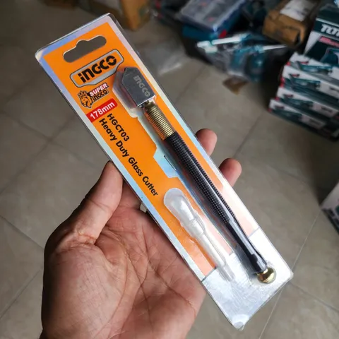 Dao cắt kiếng INGCO HGCT03 178mm - Lưỡi sắc bén, chất liệu cao cấp, cắt kính chuyên dụng cho thợ và gia đình