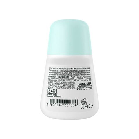 Lăn nách thơm mát, khử mùi 48h Garnier Mineral 6in1 Đức 50ml