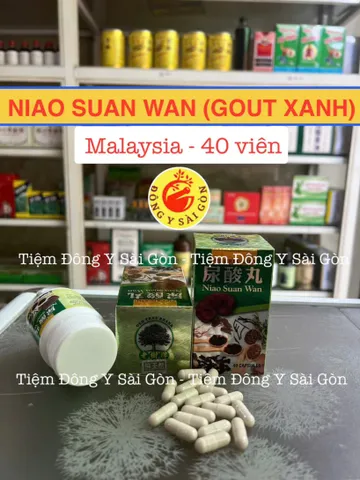 Viên Uống Niao Suan Wan 40 Viên - Hỗ Trợ Giảm Đau Nhức Xương Khớp Chính Hãng, Thực Phẩm Chức Năng Hữu Ích