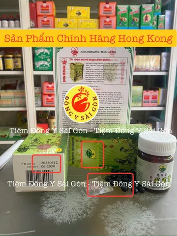 Hộp 60 Viên Phong Thấp Bảo Hong Kong - Hỗ Trợ Giảm Đau Khớp và Tăng Cường Sụn Khớp, Chất Lượng Cao