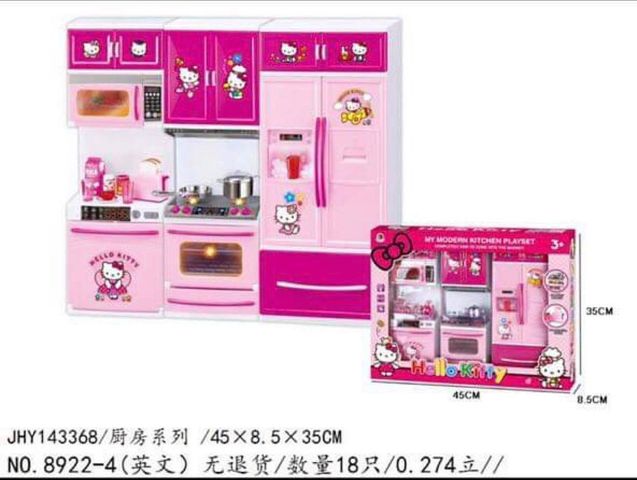 Tủ Bếp Nấu Ăn Hello Kitty My Modern Kitchen Playset Có Nhạc & Đèn Phát Sáng - Đồ Chơi Thú Vị Cho Trẻ Em 5627 8922