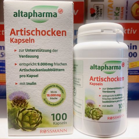 Viên uống bổ gan Artischocken Altapharma - Giải độc, làm mát gan, cải thiện sức khỏe làn da - Hàng Đức chính hãng