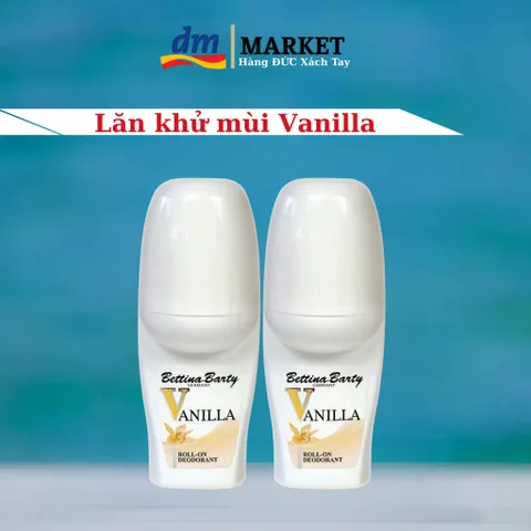 Lăn Nách Khử Mùi Nước Hoa Vanila - Giảm Tiết Mồ Hôi, 50ml - Sản Phẩm Cao Cấp Made in Germany, Hương Thơm Duy Trì 48 Giờ