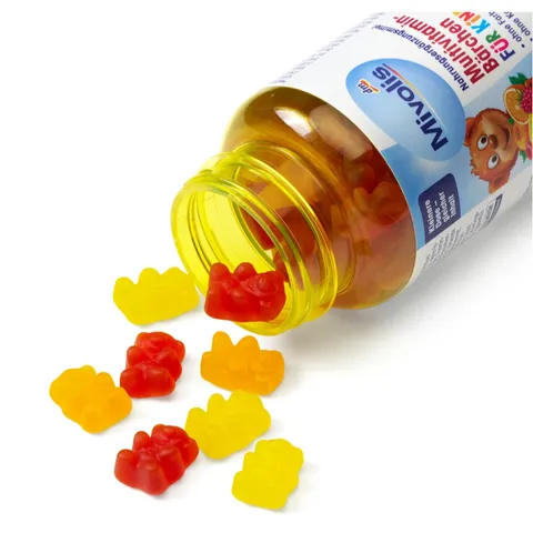 Kẹo Multivitamin Gấu Tổng Hợp 120g - Bổ Sung Vitamin Tự Nhiên, Không Chất Bảo Quản, Ngon Miệng Cho Bé 4-10 Tuổi