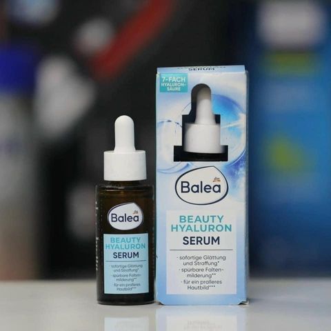 Serum Balea Beauty Hyaluron 7-fach 30ml - Huyết thanh cấp ẩm siêu mạnh, giảm nếp nhăn, làm mịn da, sản phẩm chăm sóc da chất lượng cao từ Đức