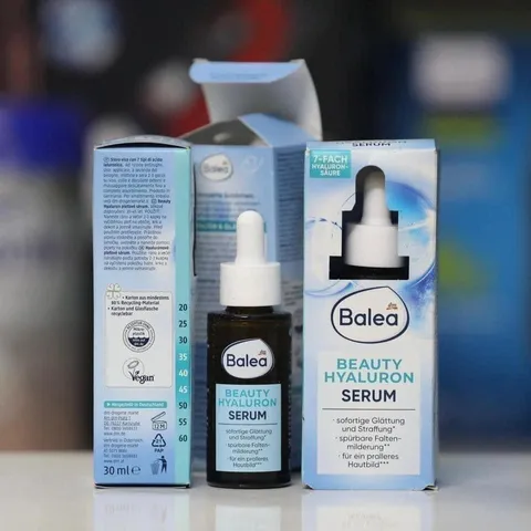 Serum Balea Beauty Hyaluron 7-fach 30ml - Huyết thanh cấp ẩm siêu mạnh, giảm nếp nhăn, làm mịn da, sản phẩm chăm sóc da chất lượng cao từ Đức
