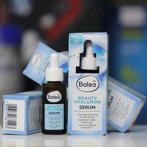 Serum Balea Beauty Hyaluron 7-fach 30ml - Huyết thanh cấp ẩm siêu mạnh, giảm nếp nhăn, làm mịn da, sản phẩm chăm sóc da chất lượng cao từ Đức