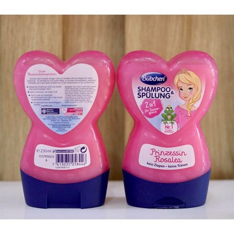 Dầu Gội Xả 2in1 Bübchen Bảo Vệ Da Đầu Cho Trẻ Em - Hương Ngọt Ngào, 230ml, Xuất Xứ Đức, Thân Thiện 100% Thuần Chay