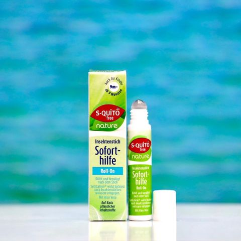 Thanh Lăn Bôi Mũi và Côn Trùng Đốt Squito 10ml - Giảm Ngứa, Sát Trùng, An Toàn Cho Trẻ Nhỏ, Tiện Dụng Dạng Roll-On