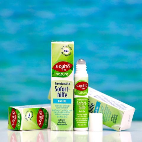 Thanh Lăn Bôi Mũi và Côn Trùng Đốt Squito 10ml - Giảm Ngứa, Sát Trùng, An Toàn Cho Trẻ Nhỏ, Tiện Dụng Dạng Roll-On