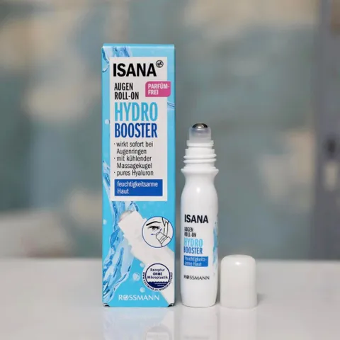 Thanh Lăn Dưỡng Mắt Isana Hydro - Gel Massage Giảm Quầng Thâm, Bọng Mắt, Cung Cấp Độ Ẩm, Made in Germany, 30ml